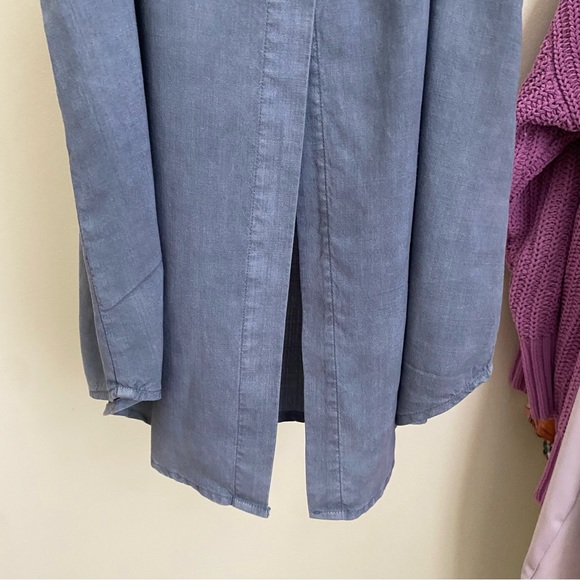 Anthro l Cloth & Stone Chambray Halter Tank - Picture 6 of 10